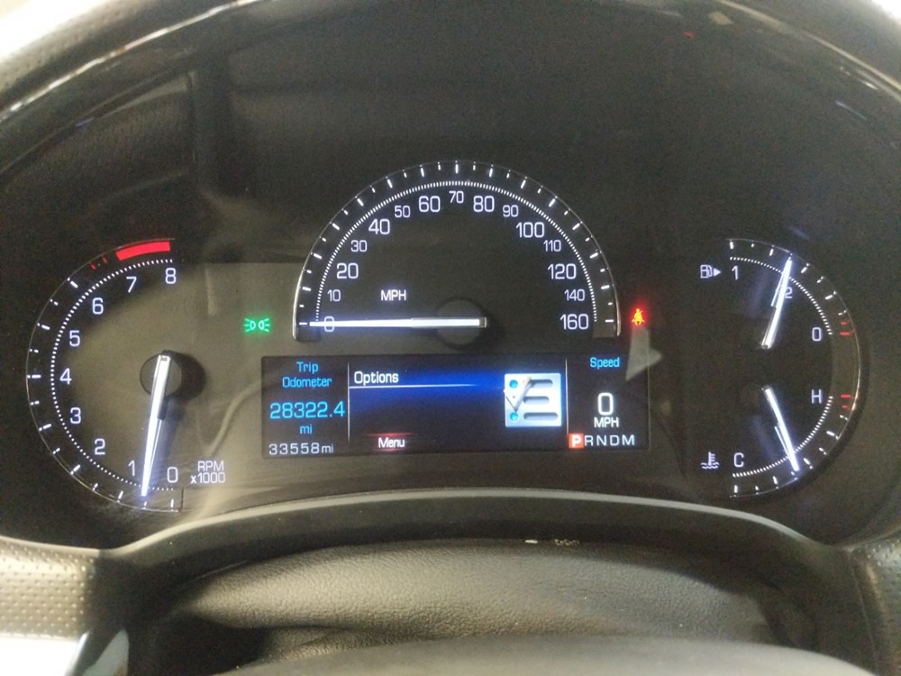 2017 Cadillac XTS - Odometer Close Up