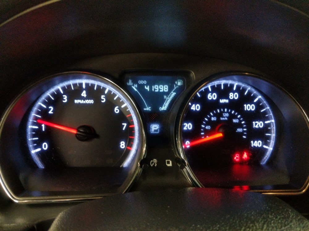 2017 Nissan Versa - Odometer Close Up