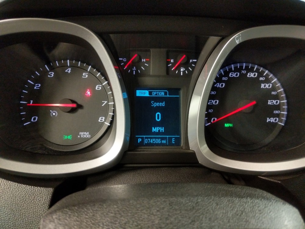 2014 Chevrolet Equinox - Odometer Close Up