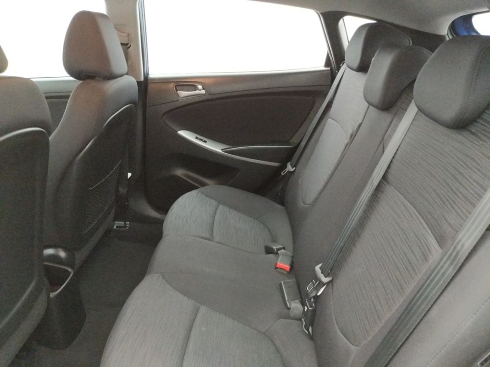 2017 Hyundai Accent - Driver Rear Seat
