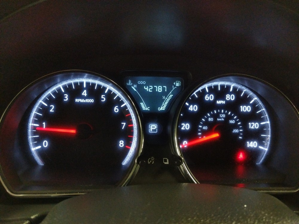 2017 Nissan Versa - Odometer Close Up