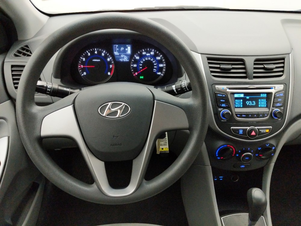 2017 Hyundai Accent - Driver Dash