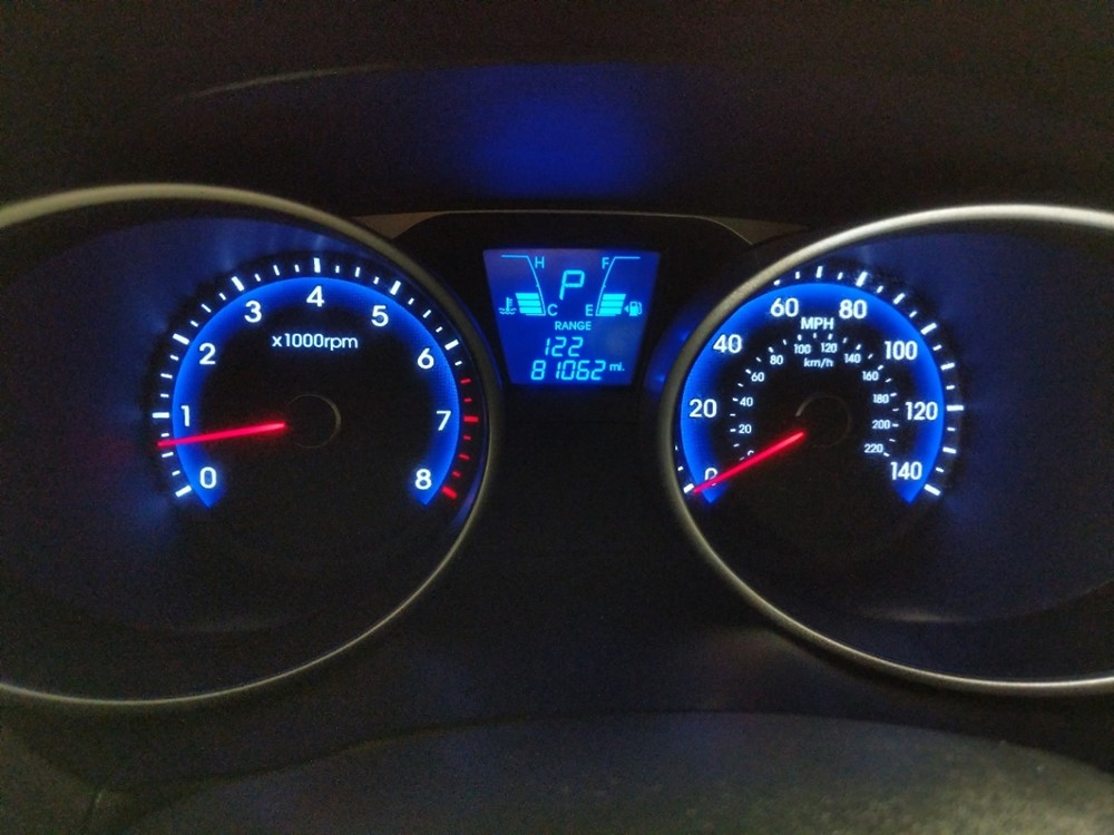 2015 Hyundai Tucson - Odometer Close Up
