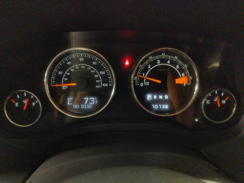 2014 Jeep Patriot - Odometer Close Up