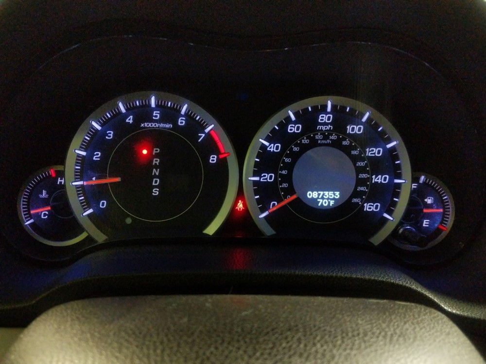2013 Acura TSX - Odometer Close Up