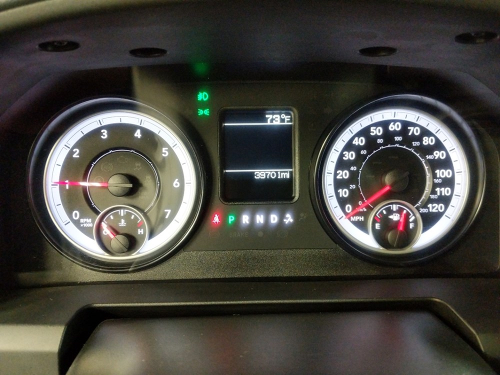 2015 Dodge Ram 1500 - Odometer Close Up