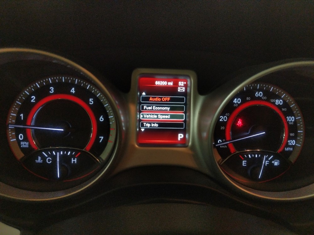 2016 Dodge Journey - Odometer Close Up