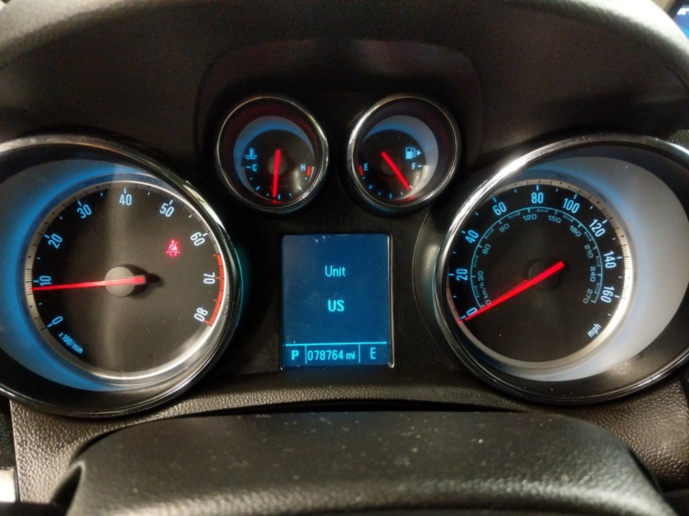 2014 Buick Encore - Odometer Close Up
