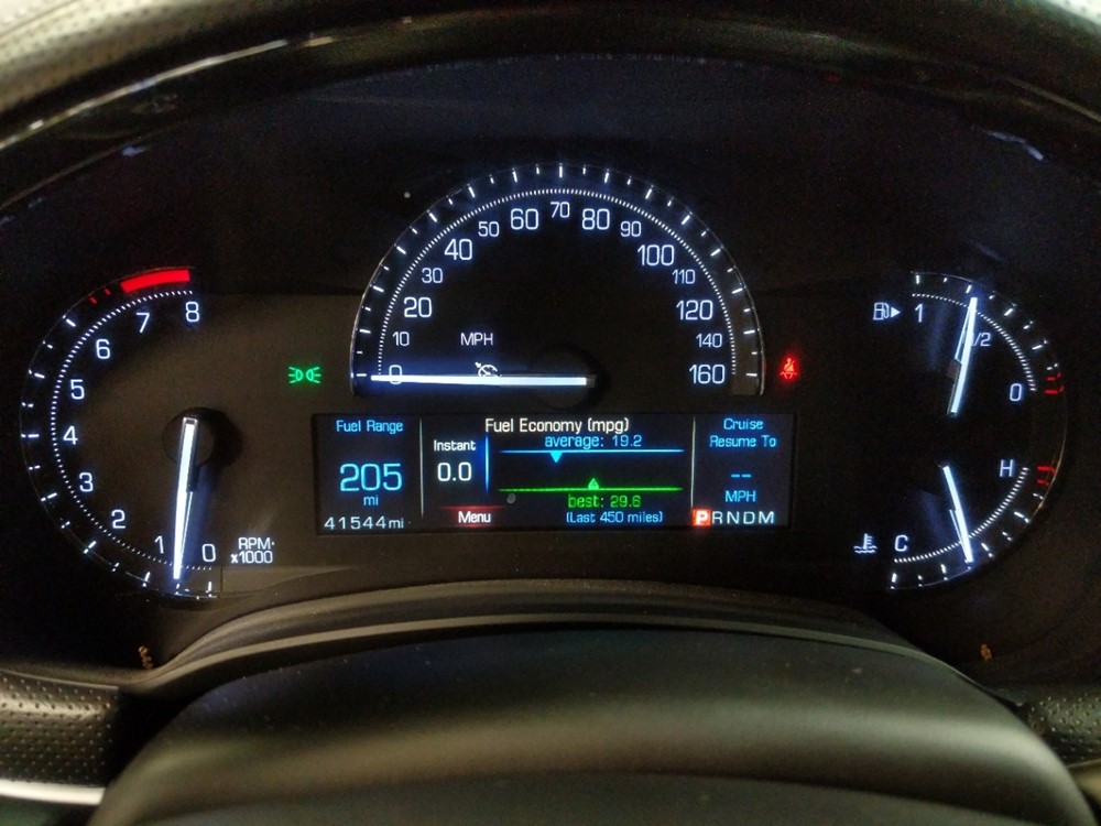 2017 Cadillac XTS - Odometer Close Up