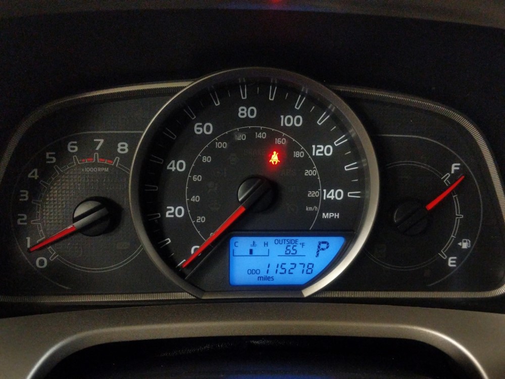 2013 Toyota RAV4 - Odometer Close Up