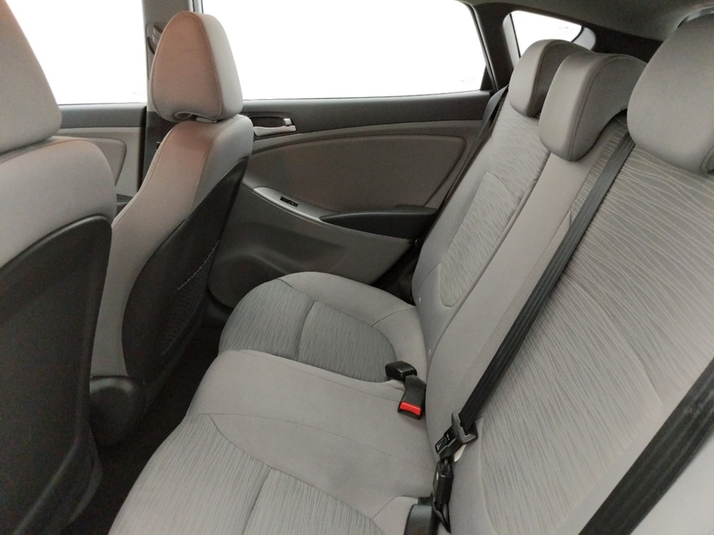 2017 Hyundai Accent - Driver Rear Seat