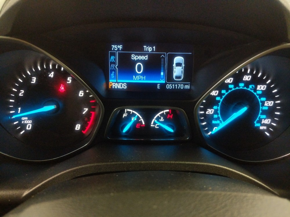 2016 Ford Escape - Odometer Close Up