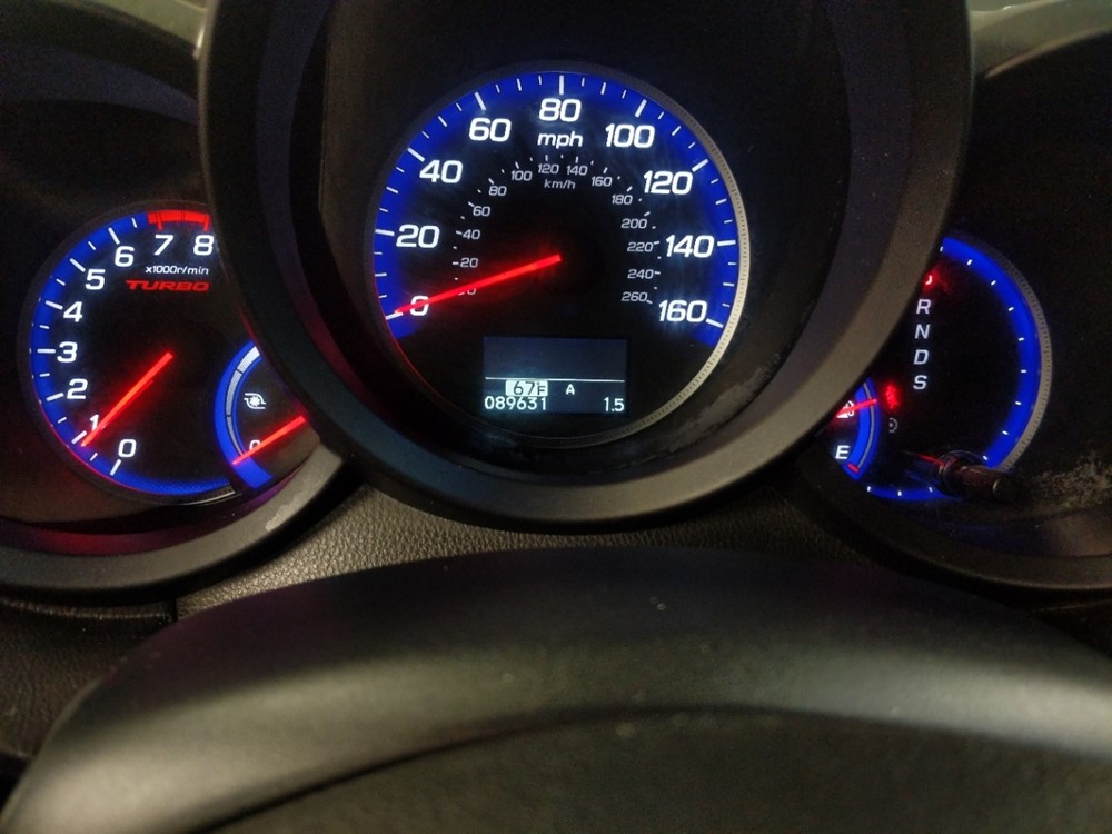 2010 Acura RDX - Odometer Close Up