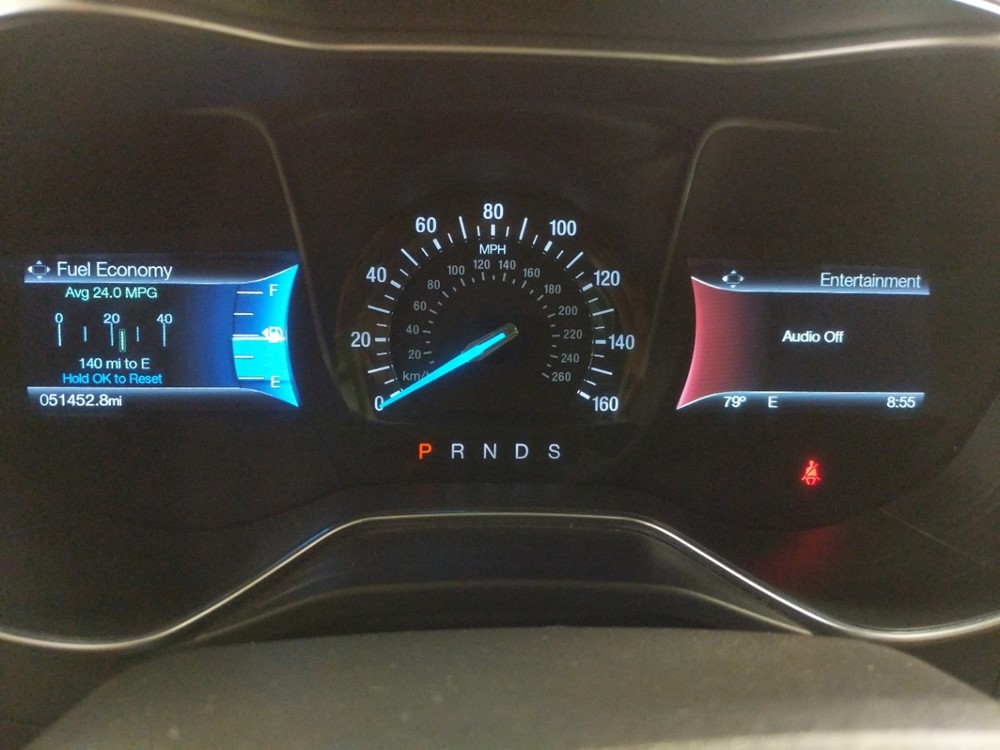 2016 Ford Fusion - Odometer Close Up
