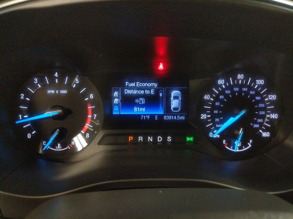2013 Ford Fusion - Odometer Close Up