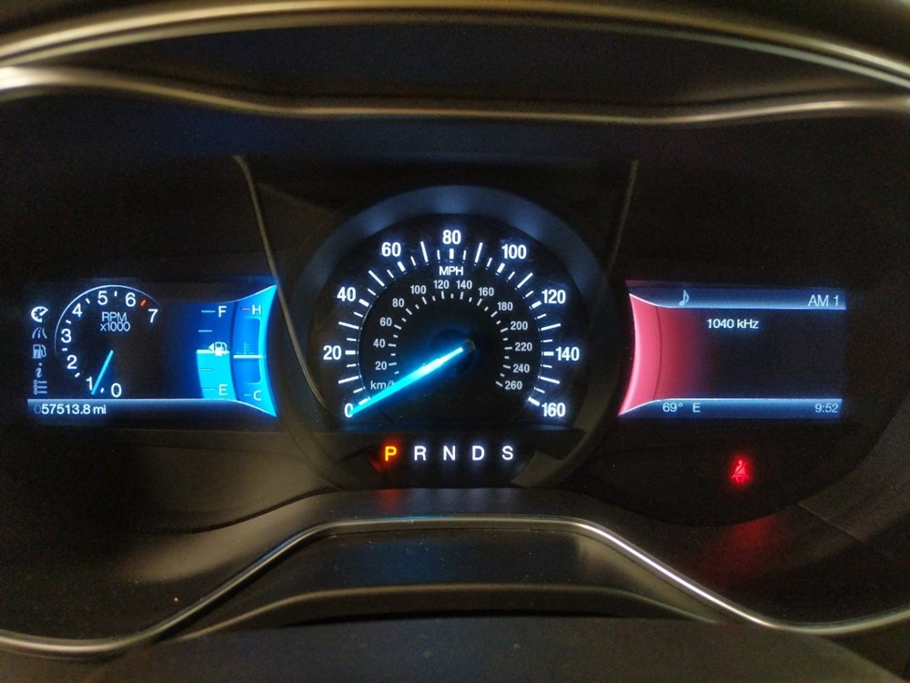 2014 Ford Fusion - Odometer Close Up