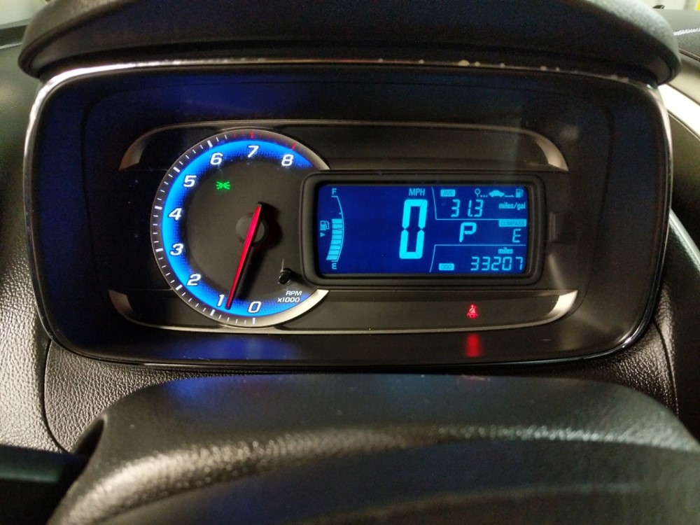 2016 Chevrolet Trax - Odometer Close Up