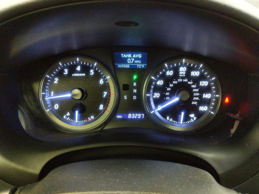 2011 Lexus ES 350 - Odometer Close Up