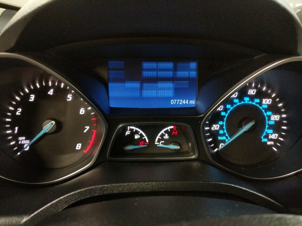 2014 Ford Escape - Odometer Close Up