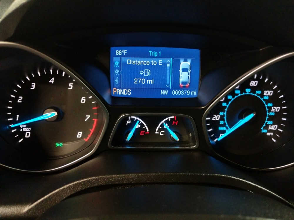 2015 Ford Escape - Odometer Close Up