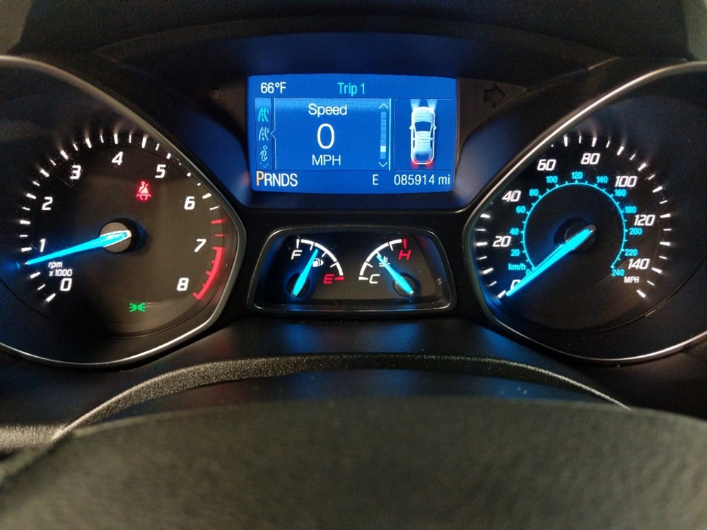 2014 Ford Escape - Odometer Close Up
