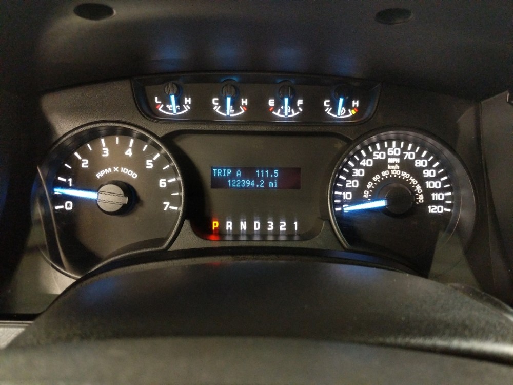 2012 Ford F-150 - Odometer Close Up