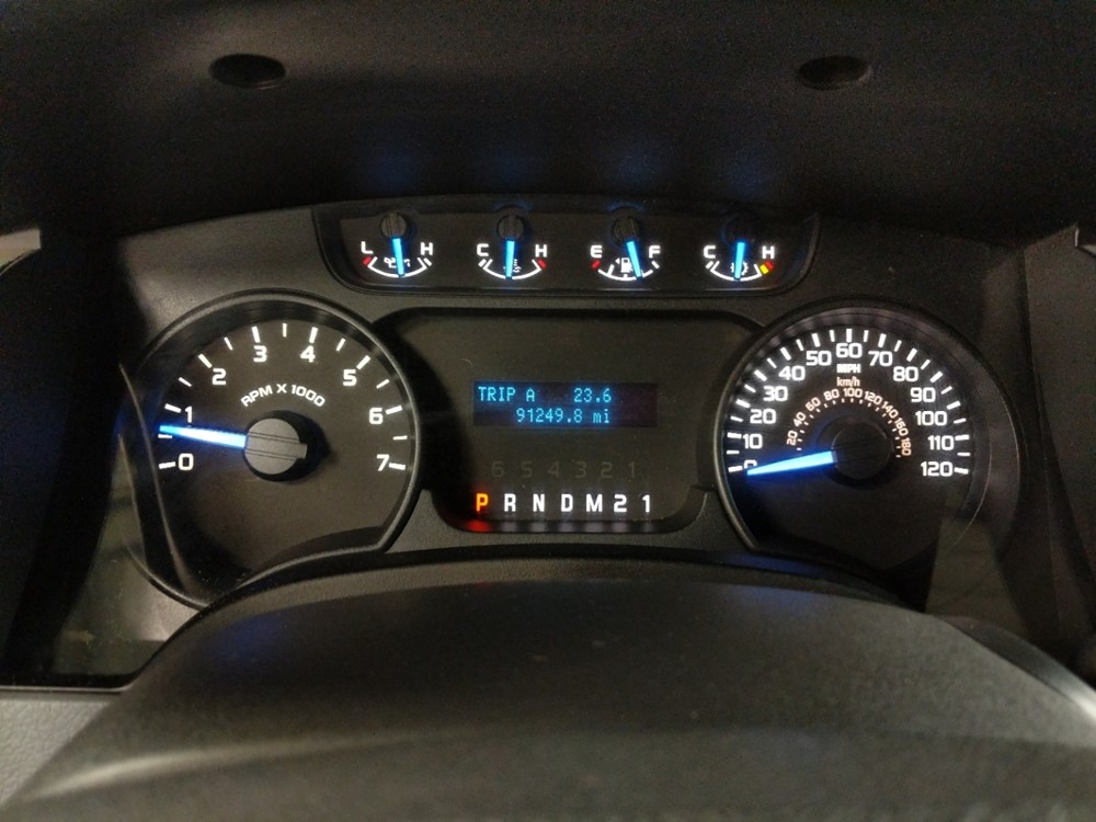 2011 Ford F-150 - Odometer Close Up