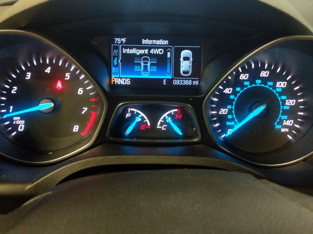 2015 Ford Escape - Odometer Close Up