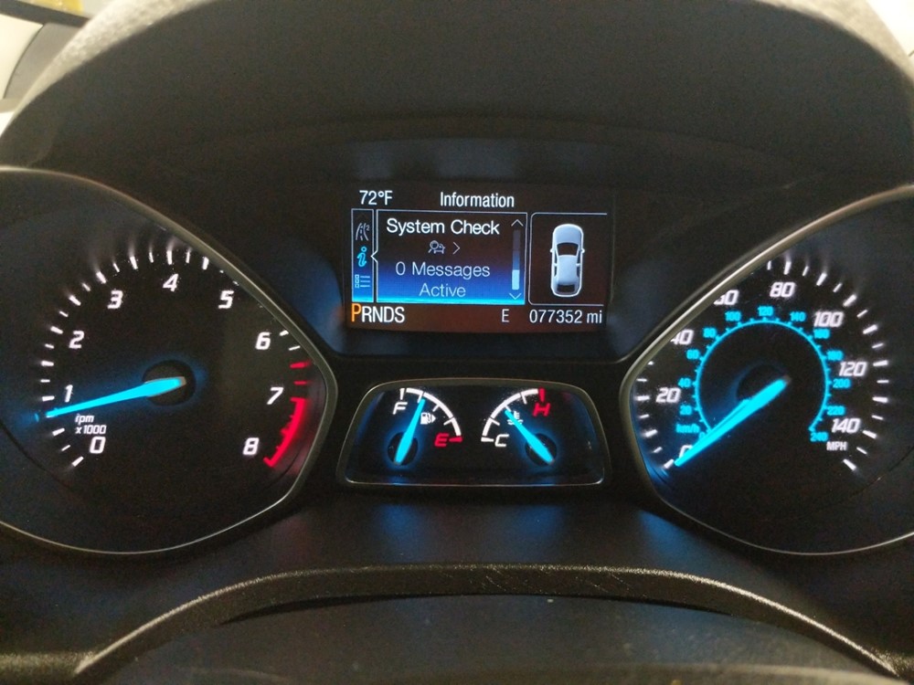 2016 Ford Escape - Odometer Close Up