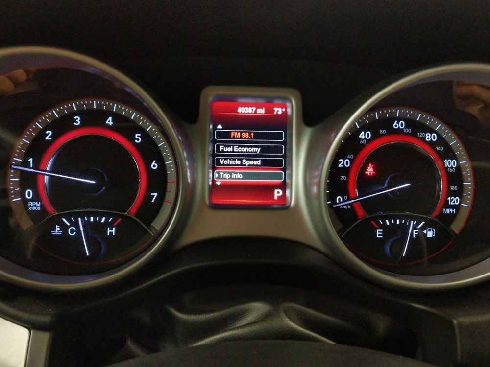 2015 Dodge Journey - Odometer Close Up
