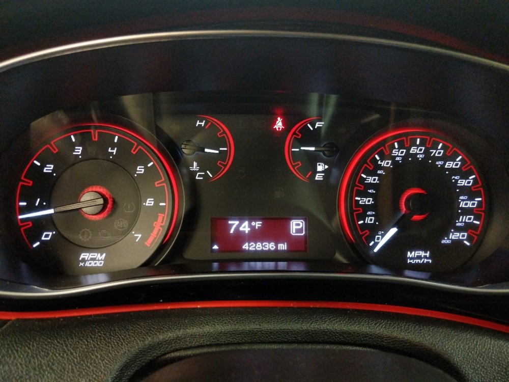 2016 Dodge Dart - Odometer Close Up