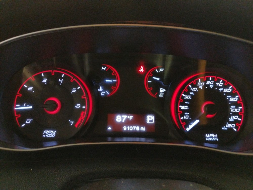 2013 Dodge Dart - Odometer Close Up