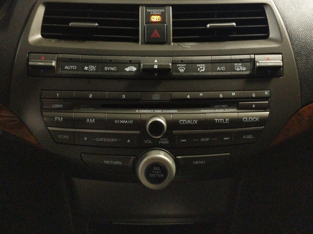 2012 Honda Accord - Stereo Package