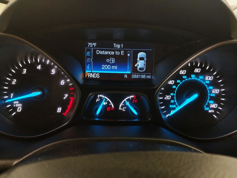 2014 Ford Escape - Odometer Close Up