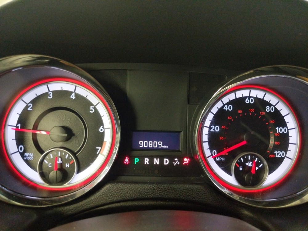 2014 Dodge Grand Caravan - Odometer Close Up