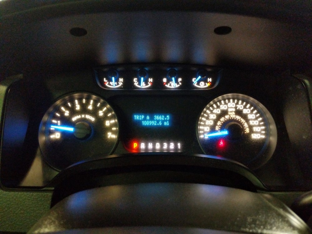 2012 Ford F-150 - Odometer Close Up