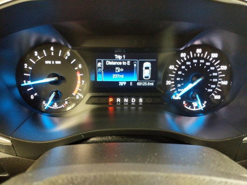 2016 Ford Fusion - Odometer Close Up