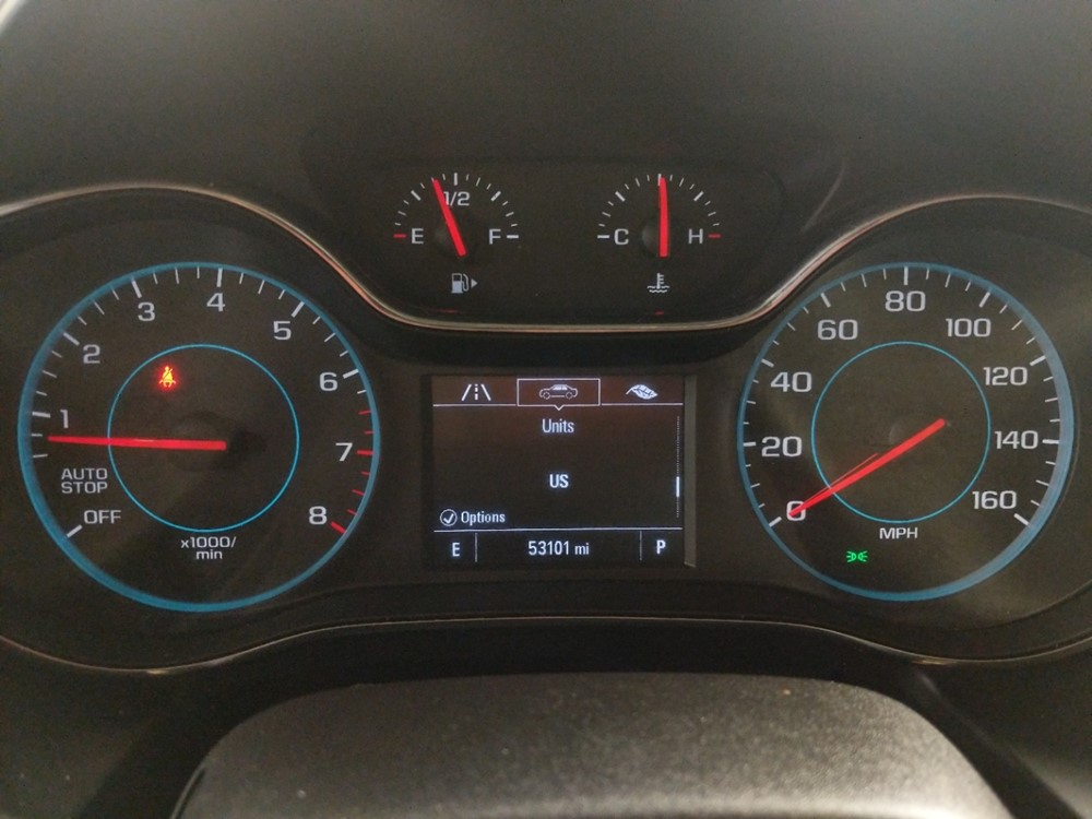2017 Chevrolet Cruze - Odometer Close Up