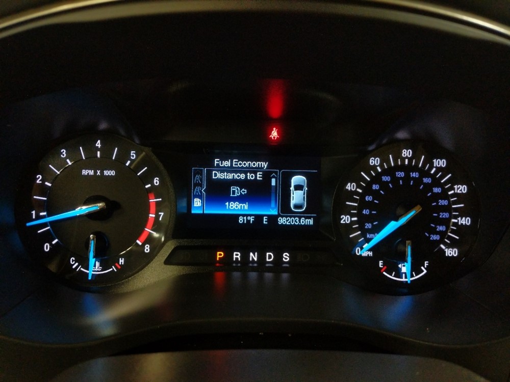 2016 Ford Fusion - Odometer Close Up