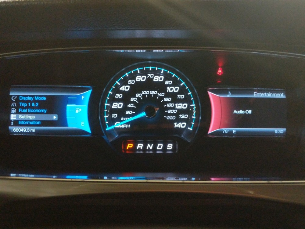 2013 Ford Taurus - Odometer Close Up