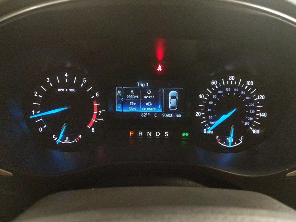 2016 Ford Fusion - Odometer Close Up