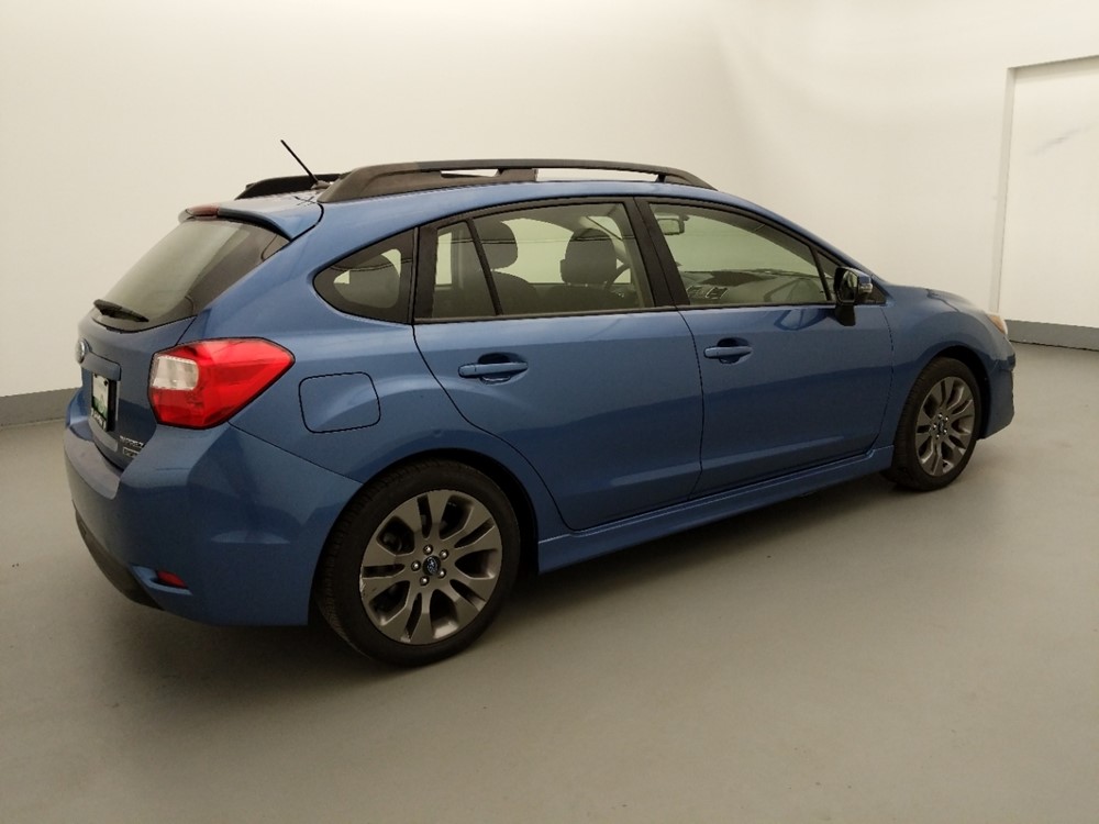 2016 Subaru Impreza - Passenger Rear Side