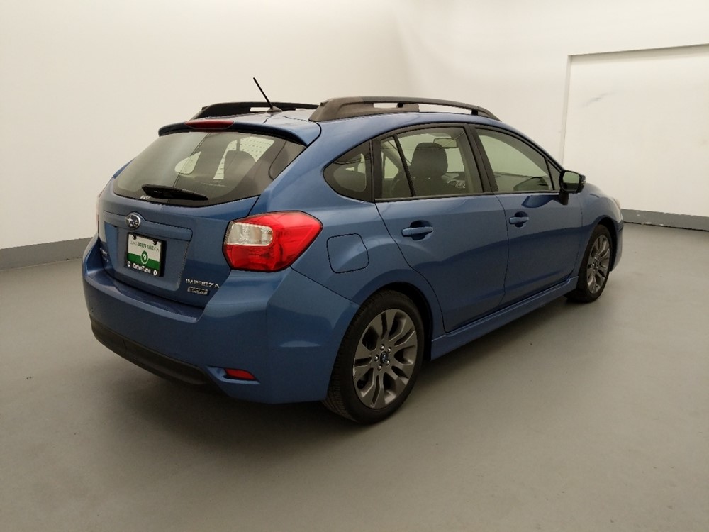 2016 Subaru Impreza - Passenger Rear Bumper