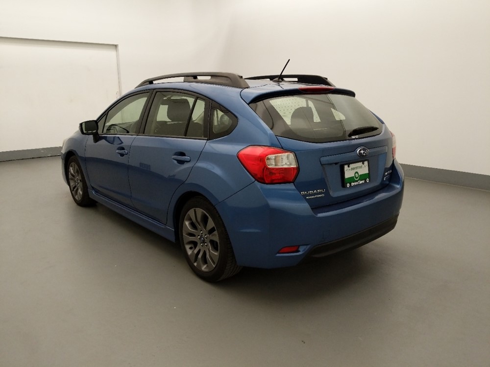 2016 Subaru Impreza - Driver Rear Bumper