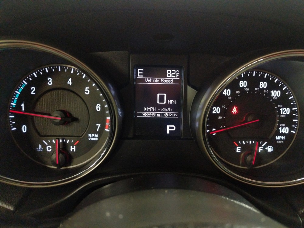 2011 Jeep Grand Cherokee - Odometer Close Up