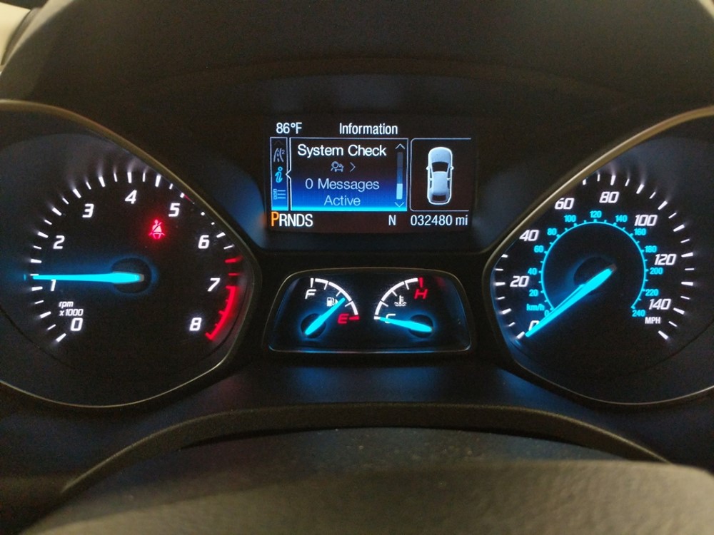 2016 Ford Escape - Odometer Close Up