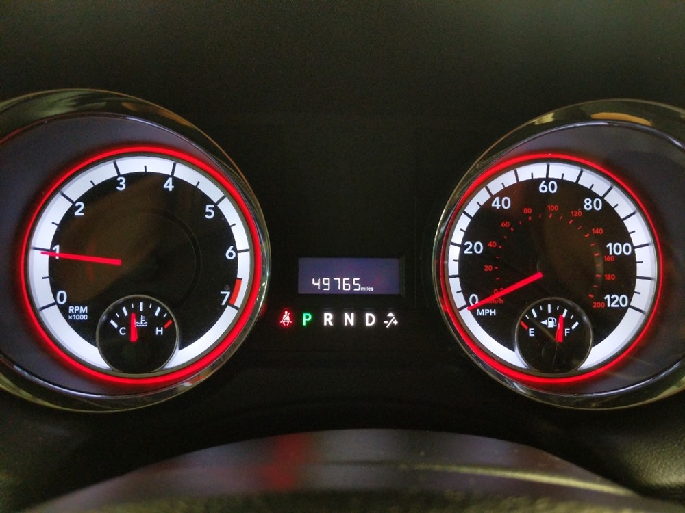 2015 Dodge Grand Caravan - Odometer Close Up