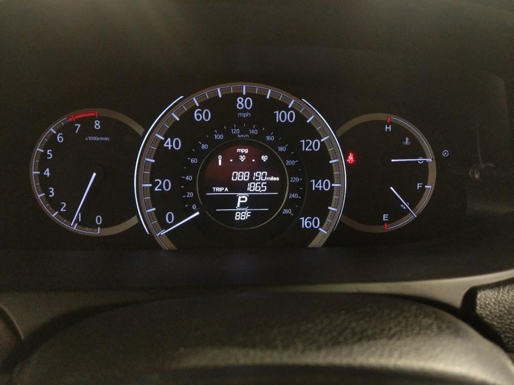2014 Honda Accord - Odometer Close Up