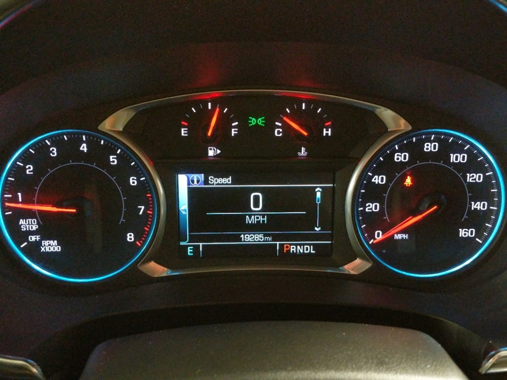 2018 Chevrolet Malibu - Odometer Close Up