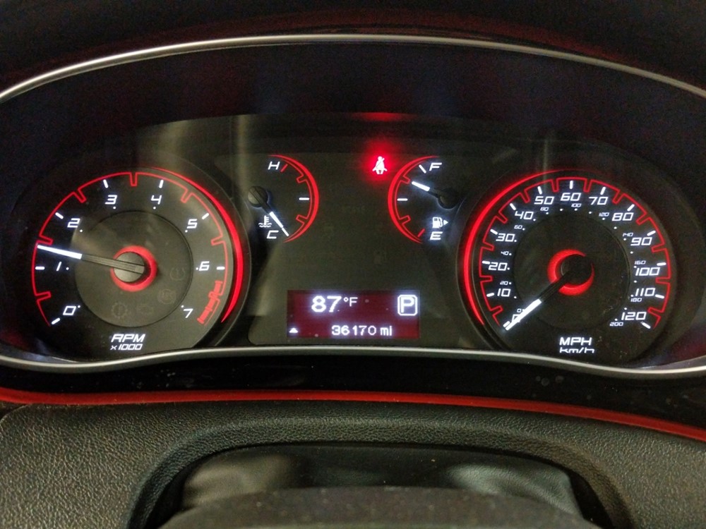 2016 Dodge Dart - Odometer Close Up